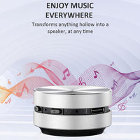 DuraMOBI Hummingbird Black Technology Knochenleitungs-Funklautsprecher Tragbarer kleiner Audiolautsprecher, Silver, Black, Red