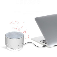 Drahtloser Mini-Bluetooth-Lautsprecher aus Metall