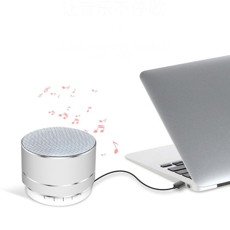 Drahtloser Mini-Bluetooth-Lautsprecher aus Metall