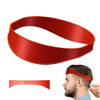 Salon Hals Haar Linie Guide Barber Trim Lineal Haar DIY Werkzeug Haar Trimmen Vorlage Werkzeuge, Non-adjustable (Black), Non-adjustable (Grey), Non-adjustable (Blue), Non-adjustable (Red)