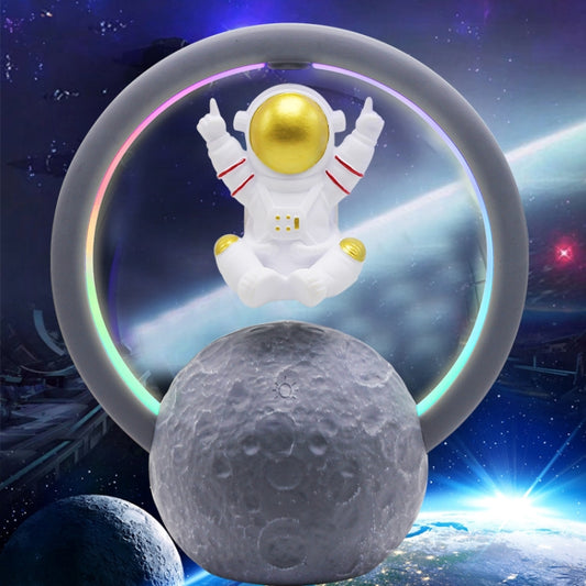 Y-598 Hängender Astronauten-Bluetooth-Lautsprecher RGB-Licht-Subwoofer-Ornament, Spezifikation:, 598A Golden, 598A Silver, 598B Golden, 598B Silver, 598A Golden+Gift Bag, 598A Silver+Gift Bag, 598B Golden+Gift Bag, 598B Silver+Gift Bag