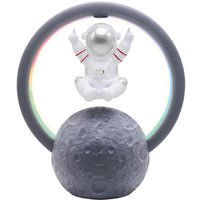 Y-598 Hängender Astronauten-Bluetooth-Lautsprecher RGB-Licht-Subwoofer-Ornament, Spezifikation:, 598A Golden, 598A Silver, 598B Golden, 598B Silver, 598A Golden+Gift Bag, 598A Silver+Gift Bag, 598B Golden+Gift Bag, 598B Silver+Gift Bag