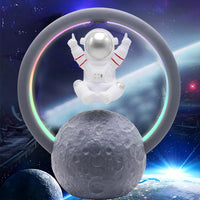 Y-598 Hängender Astronauten-Bluetooth-Lautsprecher RGB-Licht-Subwoofer-Ornament, Spezifikation:, 598A Golden, 598A Silver, 598B Golden, 598B Silver, 598A Golden+Gift Bag, 598A Silver+Gift Bag, 598B Golden+Gift Bag, 598B Silver+Gift Bag