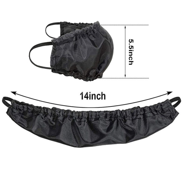 5 Stück Bartschutz für Männer, öl- und schmutzabweisend, Bartbeutel, Beard Cover