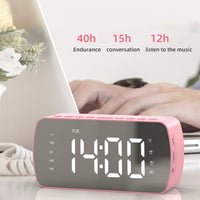 Tragbarer Bluetooth-Lautsprecher für den Außenbereich, kleiner Radiowecker, G10 Black 1400mAh, G10 White 1400mAh, Q5 Black 1400mAh, Q5 White 1400mAh, Q5 Pink 1400mAh, Q5 Red 1400mAh, Q5 Pink 2800mAh