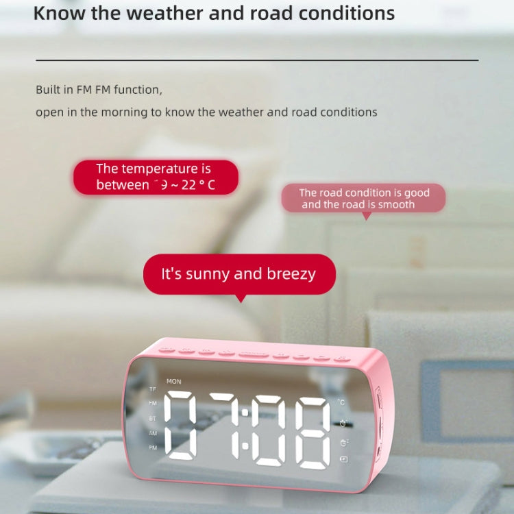 Tragbarer Bluetooth-Lautsprecher für den Außenbereich, kleiner Radiowecker, G10 Black 1400mAh, G10 White 1400mAh, Q5 Black 1400mAh, Q5 White 1400mAh, Q5 Pink 1400mAh, Q5 Red 1400mAh, Q5 Pink 2800mAh