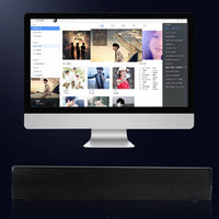 BT809S Desktop-Long-Gaming-Bluetooth-Lautsprecher Computer USB-Plug-in Intelligentes Umgebungslicht-Audio