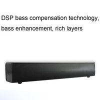 BT809S Desktop-Long-Gaming-Bluetooth-Lautsprecher Computer USB-Plug-in Intelligentes Umgebungslicht-Audio