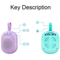 AFK BT-513 TWS Mini tragbarer RGB-Licht-Bluetooth-Lautsprecher 3D-Soundeffekt Wasserdichtes Bluetooth-Audio, BT-513 (Pink), BT-513 (Green), BT-513 (Blue), BT-513 (Light Blue)