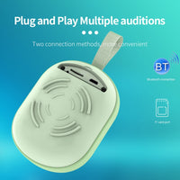 AFK BT-513 TWS Mini tragbarer RGB-Licht-Bluetooth-Lautsprecher 3D-Soundeffekt Wasserdichtes Bluetooth-Audio, BT-513 (Pink), BT-513 (Green), BT-513 (Blue), BT-513 (Light Blue)