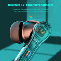 N35 TWS Bunte, helle In-Ear-Kopfhörer mit geringer Latenz, kabellose Bluetooth-Spielkopfhörer, Digital Display, Non-digital Display