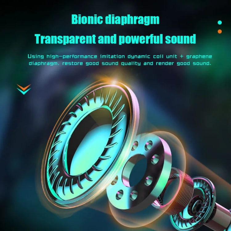 N35 TWS Bunte, helle In-Ear-Kopfhörer mit geringer Latenz, kabellose Bluetooth-Spielkopfhörer, Digital Display, Non-digital Display