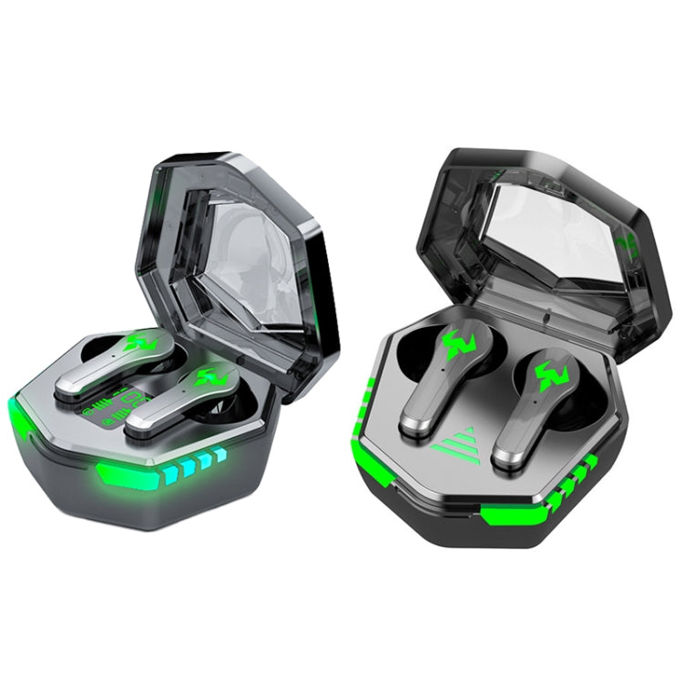 N35 TWS Bunte, helle In-Ear-Kopfhörer mit geringer Latenz, kabellose Bluetooth-Spielkopfhörer, Digital Display, Non-digital Display
