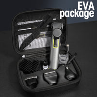 IPX5 wasserdichter Herren-Multifunktions-Friseur 4-in-1-Rasierer, Nasenhaar-Set, USB-Ladedruck, 677 4 In 1