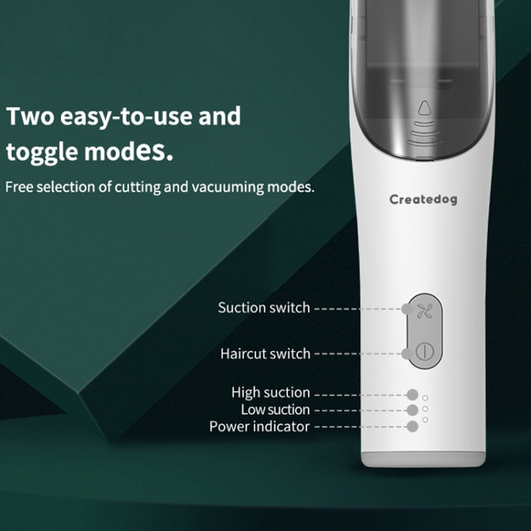 Elektrischer, wasserdichter Friseur-Kinder-Haarschneider, geräuscharm, wiederaufladbar, Push-Clipper, Digital Version White, Suction Upgrade Version White