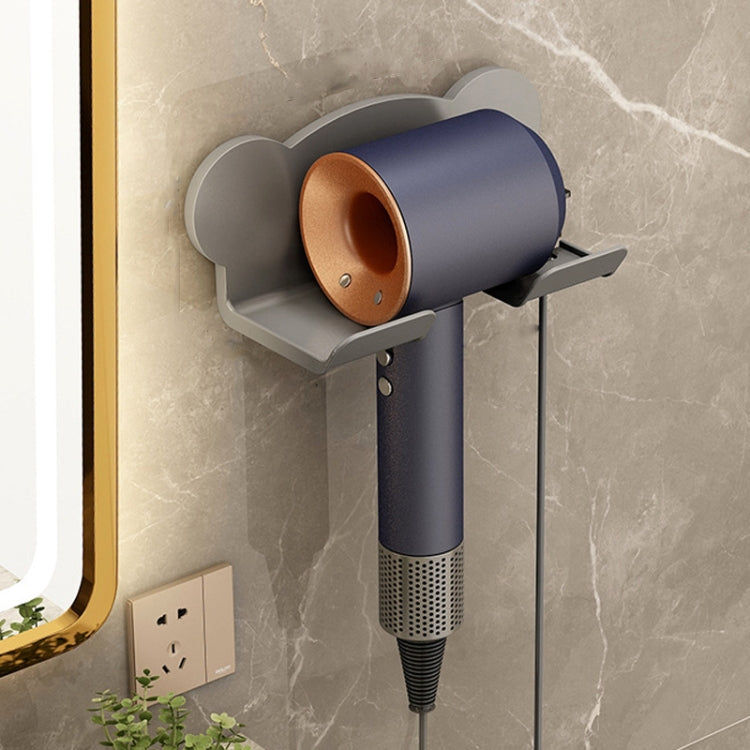 Für Dyson Haartrockner, Wandhalterung, Badezimmerregal, Aufbewahrungsregal, Simple White, Simple  Black, Simple  Gray, Upgrade White, Upgrade Black, Upgrade Gray