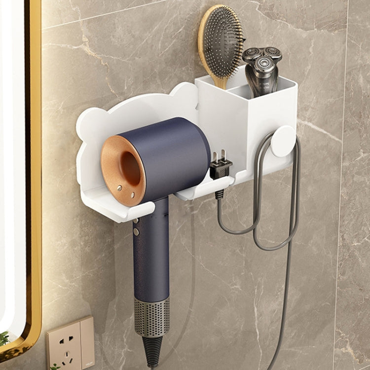 Für Dyson Haartrockner, Wandhalterung, Badezimmerregal, Aufbewahrungsregal, Simple White, Simple  Black, Simple  Gray, Upgrade White, Upgrade Black, Upgrade Gray