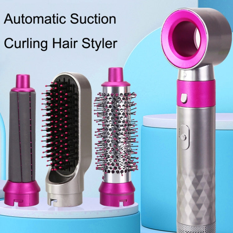 5-in-1-Heißluftkamm, automatischer Lockenstab, Locken- und Glättungshaar-Styling-Kamm, Haartrockner, EU Plug, UK Plug, US Plug