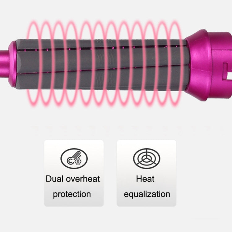 5-in-1-Heißluftkamm, automatischer Lockenstab, Locken- und Glättungshaar-Styling-Kamm, Haartrockner, EU Plug, UK Plug, US Plug
