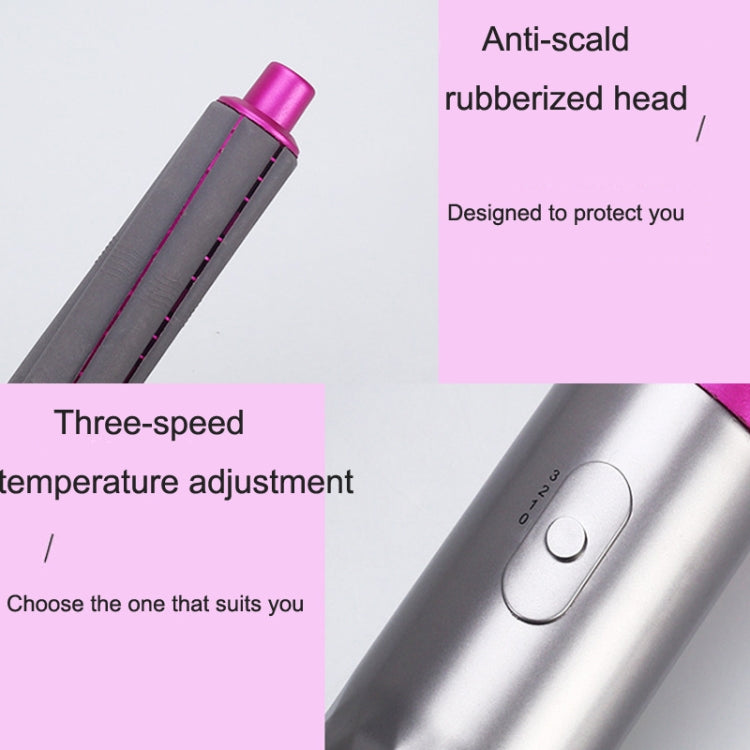 5-in-1-Heißluftkamm, automatischer Lockenstab, Locken- und Glättungshaar-Styling-Kamm, Haartrockner, EU Plug, UK Plug, US Plug