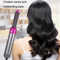 5-in-1-Heißluftkamm, automatischer Lockenstab, Locken- und Glättungshaar-Styling-Kamm, Haartrockner, EU Plug, UK Plug, US Plug