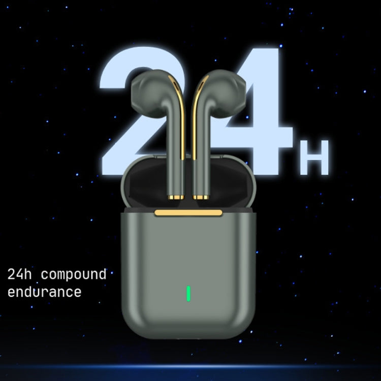 J18 Bluetooth 5.0 TWS In-Ear-Funkkopfhörer mit langer Akkulaufzeit, J18 (Blue)