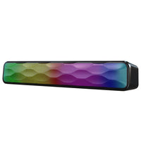 RGB-Bunter Lichteffekt-Desktop-Lang-USB-Wireless-Bluetooth-Lautsprecher, Q6
