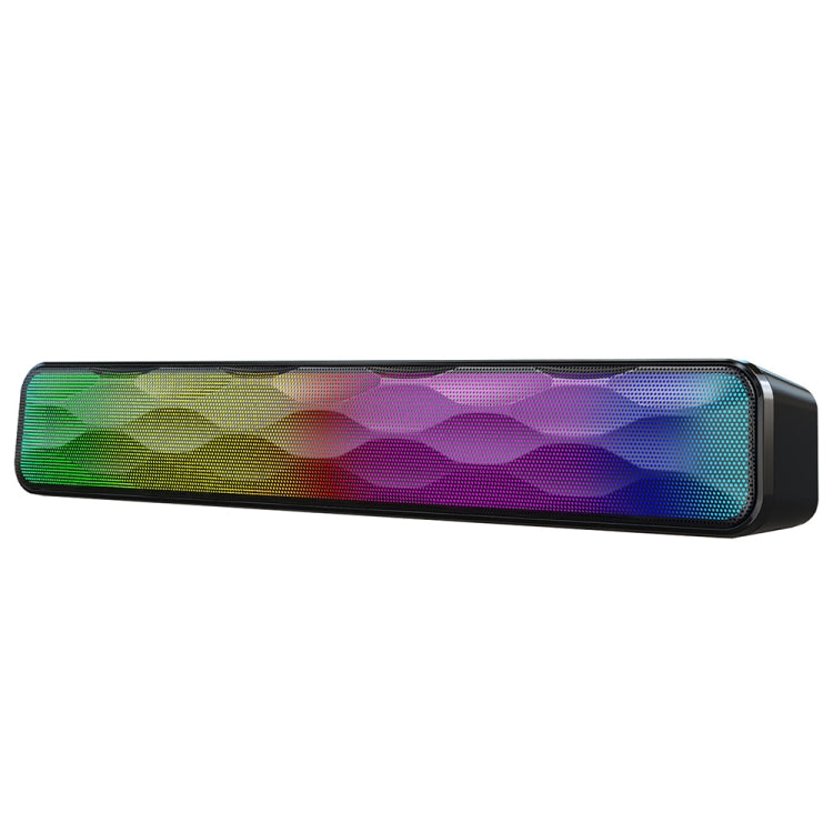 RGB-Bunter Lichteffekt-Desktop-Lang-USB-Wireless-Bluetooth-Lautsprecher, Q6