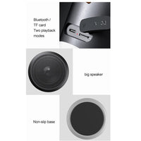 Drahtloser Bluetooth-Lautsprecher mit RGB-Licht, wasserdichtem Stereo-Atmosphärenlicht