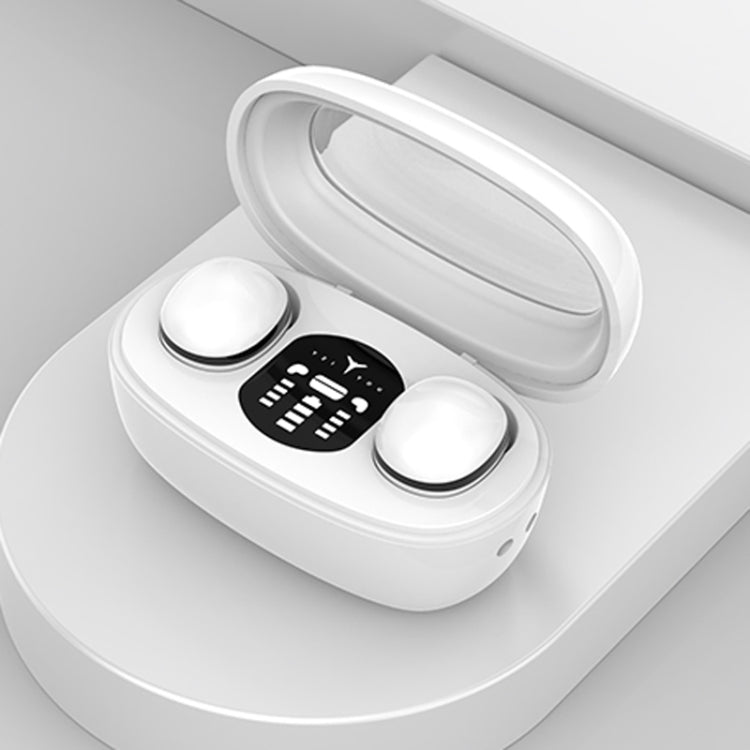 Mini-TWS-Bluetooth-Ohrhörer mit rechteckigem Behälter, Rauschunterdrückung, lange Lebensdauer, kabellose Musik-Ohrhörer für den Schlaf, mini13s