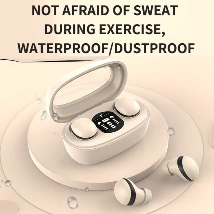 Mini-TWS-Bluetooth-Ohrhörer mit rechteckigem Behälter, Rauschunterdrückung, lange Lebensdauer, kabellose Musik-Ohrhörer für den Schlaf, mini13s