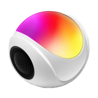 SY-688 TWS RGB Buntes Licht Mini-Karte Bluetooth-Lautsprecher, SY-688 White