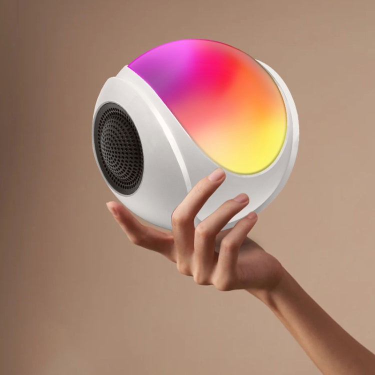 SY-688 TWS RGB Buntes Licht Mini-Karte Bluetooth-Lautsprecher, SY-688 White