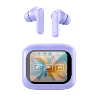 LX-10 In-Ear-Kopfhörer mit kabellosem Bluetooth und Vollfarb-Touchscreen, ANC+ENC und doppelter Rauschunterdrückung
