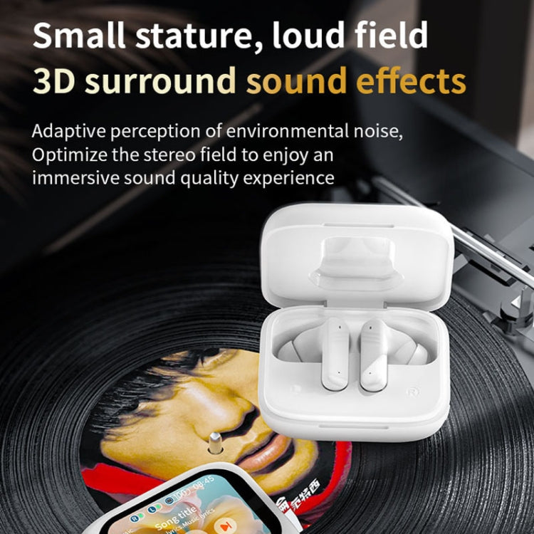 LX-10 In-Ear-Kopfhörer mit kabellosem Bluetooth und Vollfarb-Touchscreen, ANC+ENC und doppelter Rauschunterdrückung
