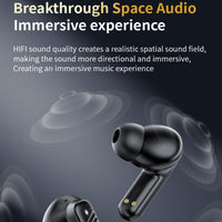 LX-10 In-Ear-Kopfhörer mit kabellosem Bluetooth und Vollfarb-Touchscreen, ANC+ENC und doppelter Rauschunterdrückung