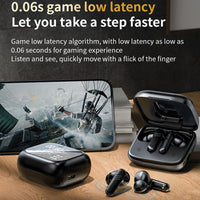 LX-10 In-Ear-Kopfhörer mit kabellosem Bluetooth und Vollfarb-Touchscreen, ANC+ENC und doppelter Rauschunterdrückung