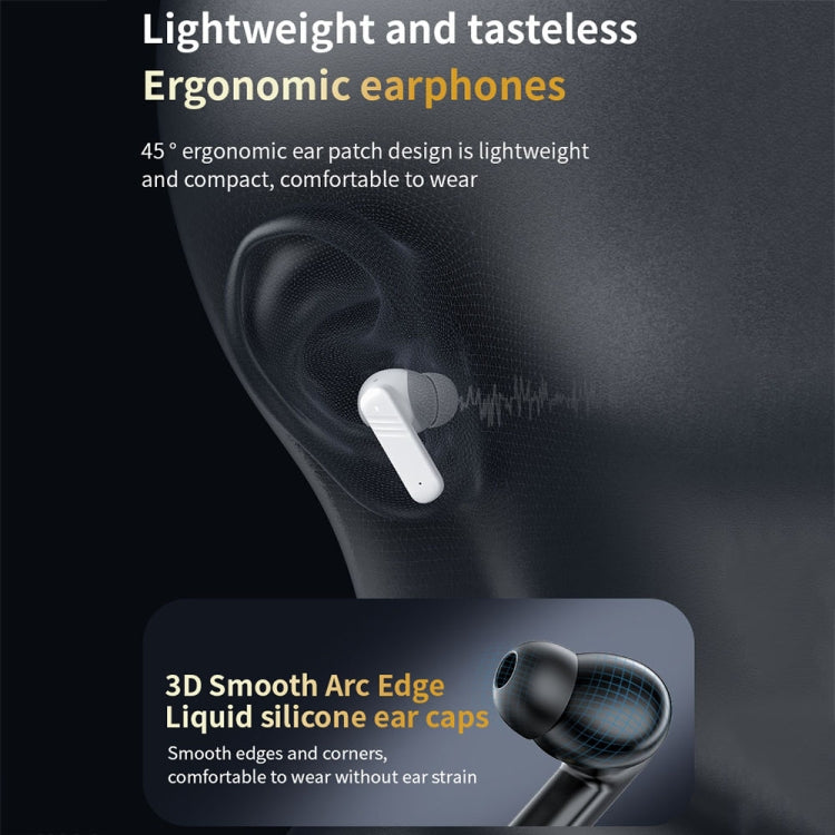 LX-10 In-Ear-Kopfhörer mit kabellosem Bluetooth und Vollfarb-Touchscreen, ANC+ENC und doppelter Rauschunterdrückung