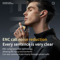 LX-10 In-Ear-Kopfhörer mit kabellosem Bluetooth und Vollfarb-Touchscreen, ANC+ENC und doppelter Rauschunterdrückung