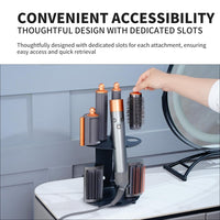 Für Dyson Airwrap Lockenstab Desktop Storage Rack Wandhalterung aus Kohlenstoffstahl