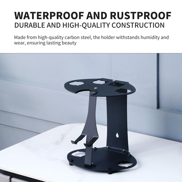 Für Dyson Airwrap Lockenstab Desktop Storage Rack Wandhalterung aus Kohlenstoffstahl