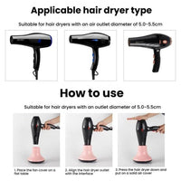 Haartrockner-Diffusor, Friseursalon-Styling, Haartrockner-Abdeckung, Lockenwickler, große Windhaube