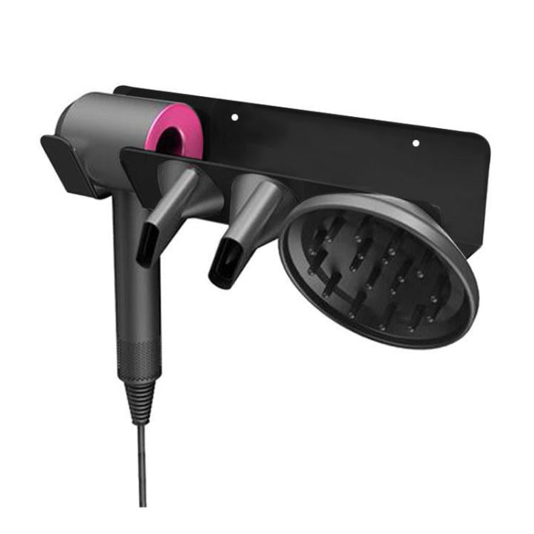 Wandhalterung für Dyson Haartrockner – Klebe- oder Schraubmontage, kompakter Düsenorganizer, Right Rose Gold, Left Black, Right Black, Left Silver, Right Silver