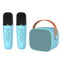 Tragbarer Bluetooth-Lautsprecher mit abnehmbarem Mikrofon – Karaoke-Set für Kinder und Familien, Sky Blue Dual Mic, Pink Dual Mic, White Dual Mic, Sky Blue Single Mic, Pink Single Mic, White Single Mic