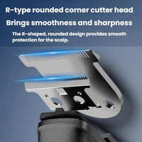 YJ-102 5-in-1 Multifunktions-Haartrimmer für Herren mit Licht, IPX6 wasserdicht, zum Trimmen von Haaren und Nase, YJ-102