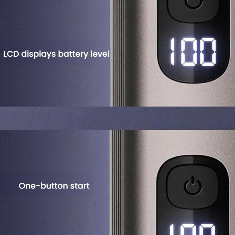Tragbarer elektrischer Haarschneider mit Digitalanzeige, multifunktionaler Haar- und Nasentrimmer, With Digital Display