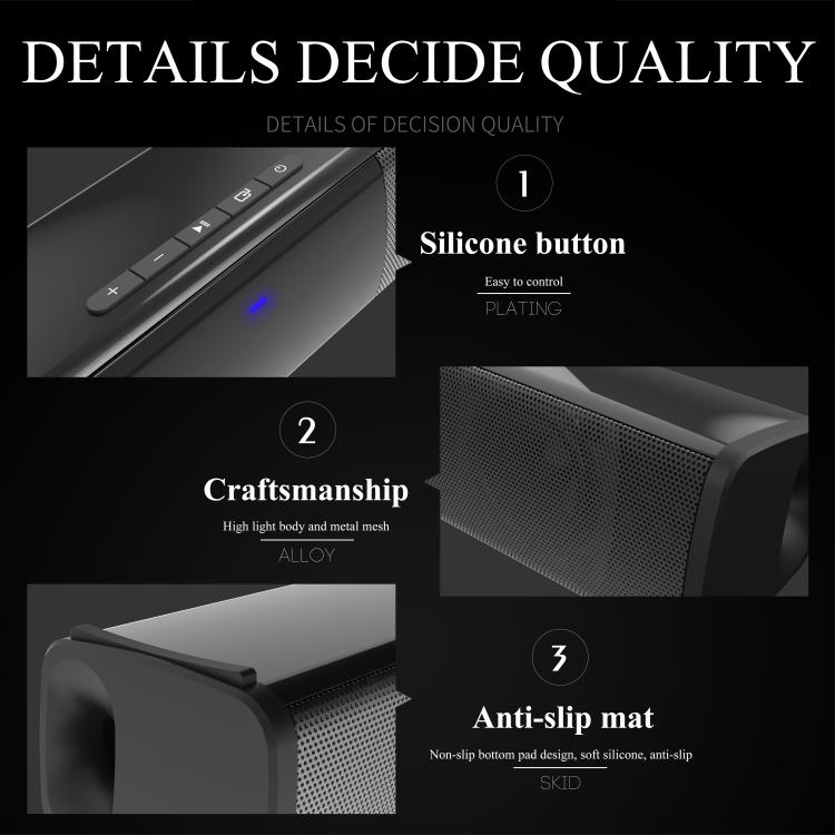 Computer Surround Dual-Lautsprecher Subwoofer Bluetooth-Lautsprecher, BS-28A