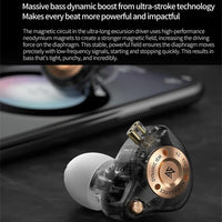 KZ EDZ Ultrabreitband-Dynamiktreiber mit großem Hub und zweistufigem Dämpfungssystem, 1,2 m langes kabelgebundenes Headset, Black 3.5mm, Black 3.5mm With Mic, Black Type-C Sound Card, White 3.5mm, White 3.5mm With Mic, White Type-C Sound Card