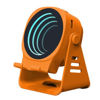 Kabelloser Induktionslautsprecher mit Handyhalterung, multifunktionaler Bluetooth-Desktop-Lautsprecher mit Nachtlicht