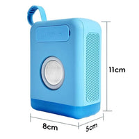 Mini-Retro-Bluetooth-Lautsprecher mit RGB-Beleuchtung, TF-Karten- und USB-Anschluss, Desktop-Audio